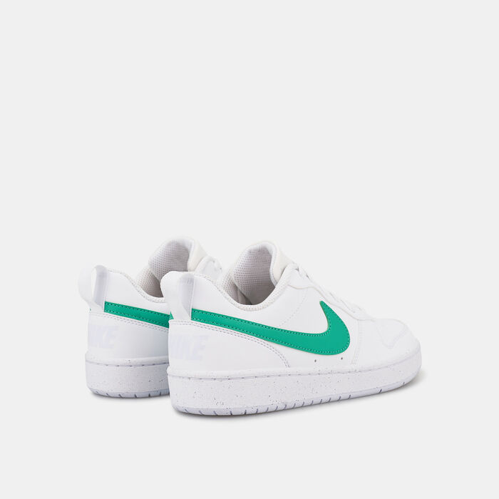 Nike Kids' Court Borough Low Recraft Shoes White image number 2