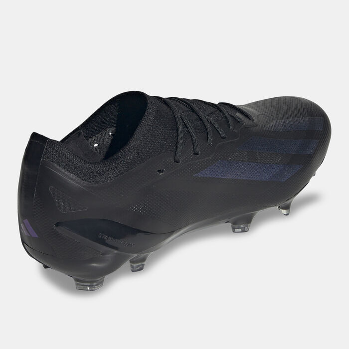 adidas Men's X Crazyfast.1 Firm Ground Football Shoes Black adidas Men's X Crazyfast.1 Firm Ground Football Shoes Black image number 2