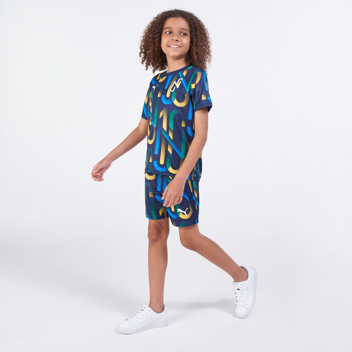 PUMA Kids' Neymar Jr. Hero Jersey Shorts Blue image number 2