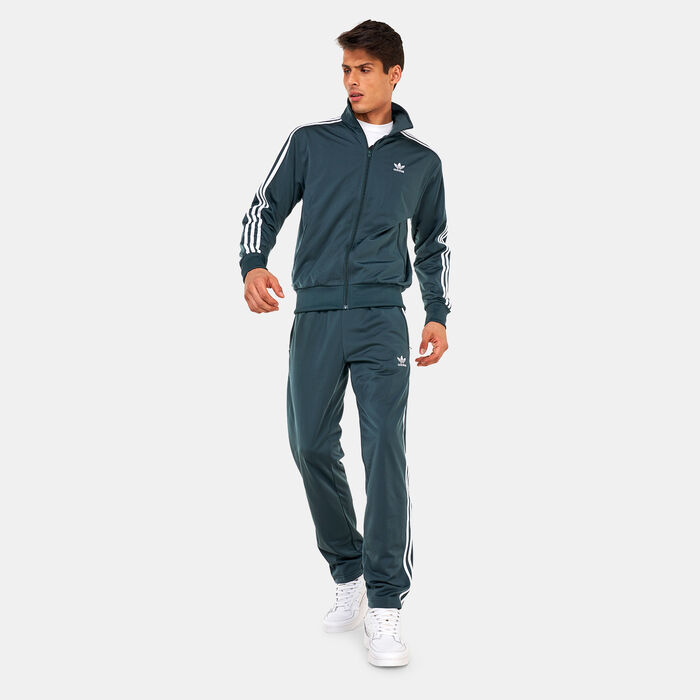 adidas Originals Men's Firebird Track Jacket Green adidas Originals Men's Firebird Track Jacket Green image number 2