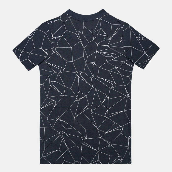Nike Kids' Sportswear Winterized T-Shirt (Older Kids) Black Nike Kids' Sportswear Winterized T-Shirt (Older Kids) Black image number 1