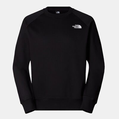 The North Face Men's Raglan Redbox Sweatshirt Black The North Face Men's Raglan Redbox Sweatshirt Black