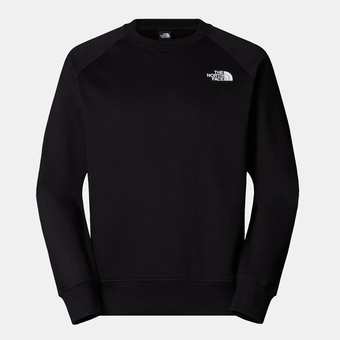 The North Face Men's Raglan Redbox Sweatshirt Black The North Face Men's Raglan Redbox Sweatshirt Black image number 0