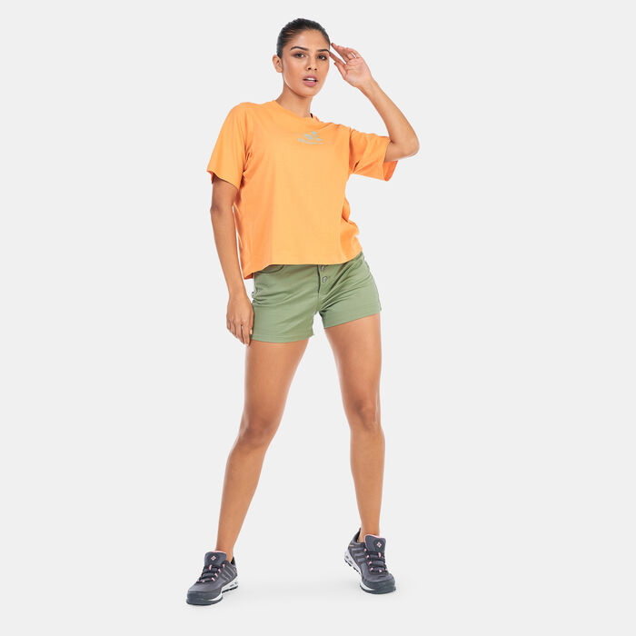Columbia Women's North Cascades T-Shirt Orange Columbia Women's North Cascades T-Shirt Orange image number 2