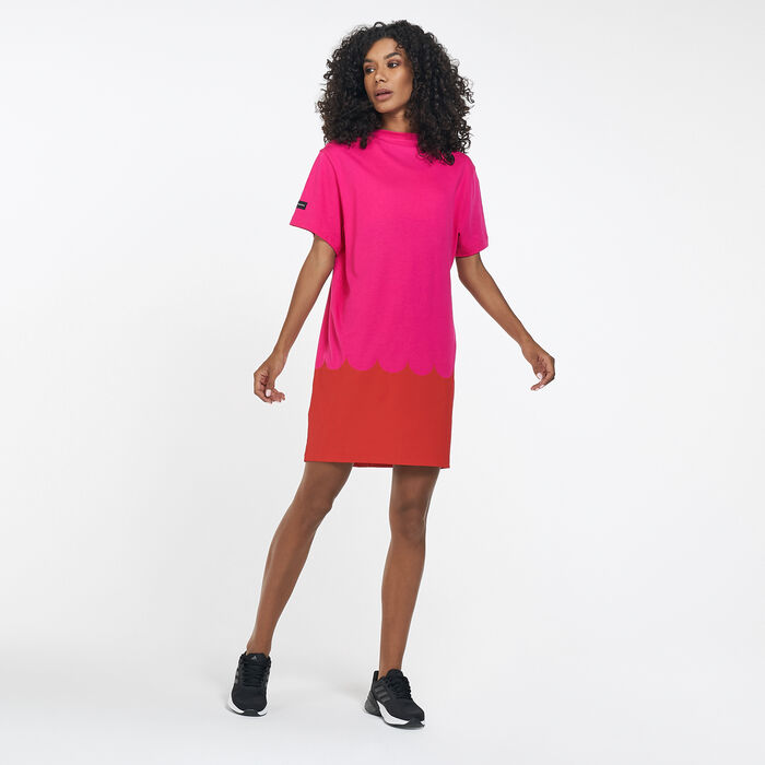 adidas Women's Sportswear Marimekko Dress Pink adidas Women's Sportswear Marimekko Dress Pink image number 0
