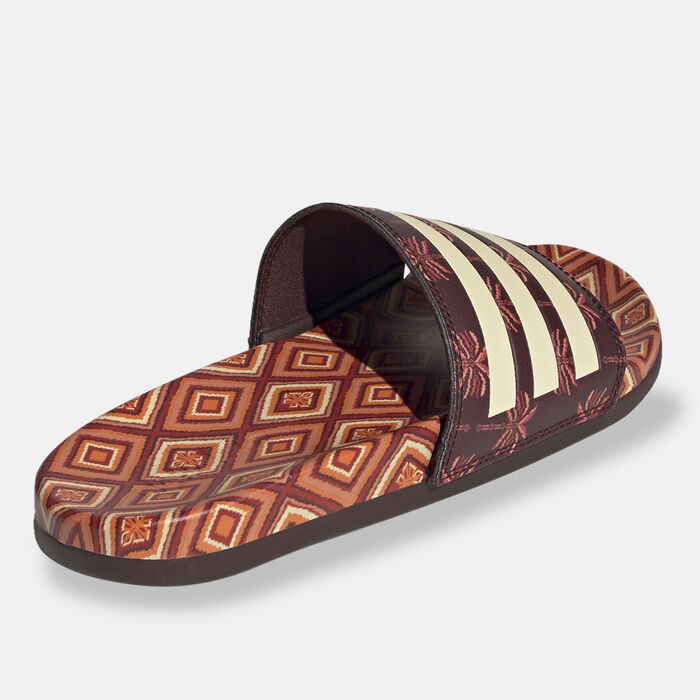 adidas Women's Adilette Comfort Slides Brown image number 2