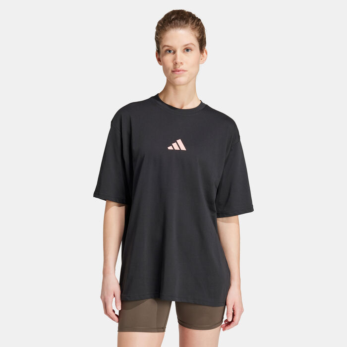 adidas Women's Strength Graphic T-Shirt Black adidas Women's Strength Graphic T-Shirt Black image number 0