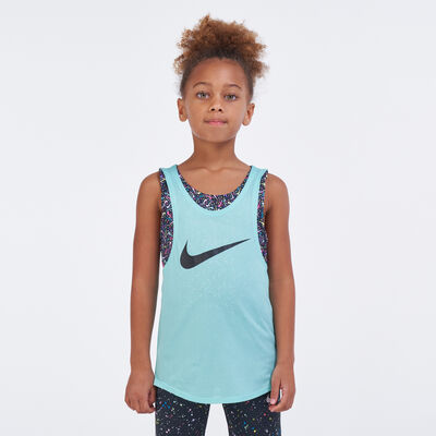 Nike Kids' Dri-Fit Twofer Tank Top Multi Nike Kids' Dri-Fit Twofer Tank Top Multi