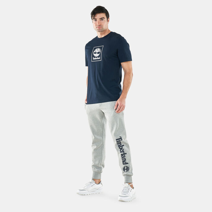 Timberland Men's Logo Sweatpants Blue image number 2