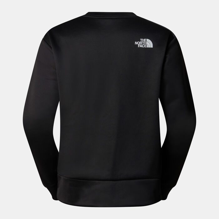 The North Face Women's Reaxion Fleece Sweatshirt Black The North Face Women's Reaxion Fleece Sweatshirt Black image number 1