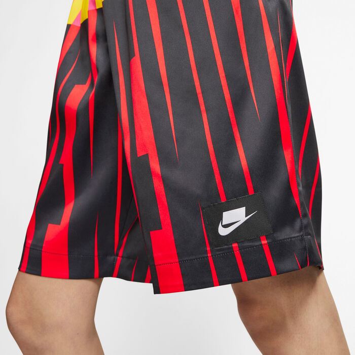 Nike Women's Sportswear Allover Print Shorts yellow Nike Women's Sportswear Allover Print Shorts yellow image number 3