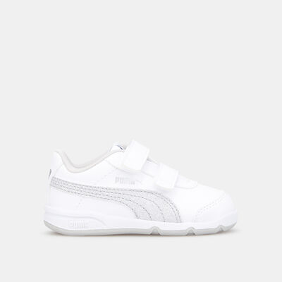PUMA Kids' Stepfleex 2 SL VE Glitz Shoe (Baby and Toddler) White