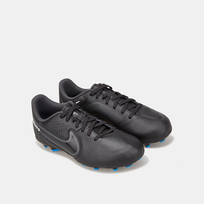 Nike Kids' Tiempo Legend 9 Academy Firm Ground Football Shoe Black image number 1