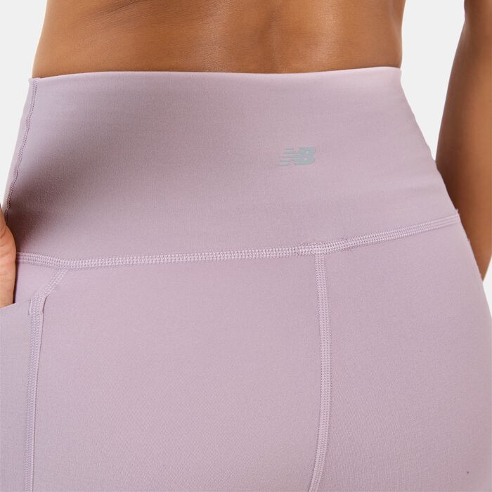 New Balance Women's NB Harmony Leggings White New Balance Women's NB Harmony Leggings White image number 7