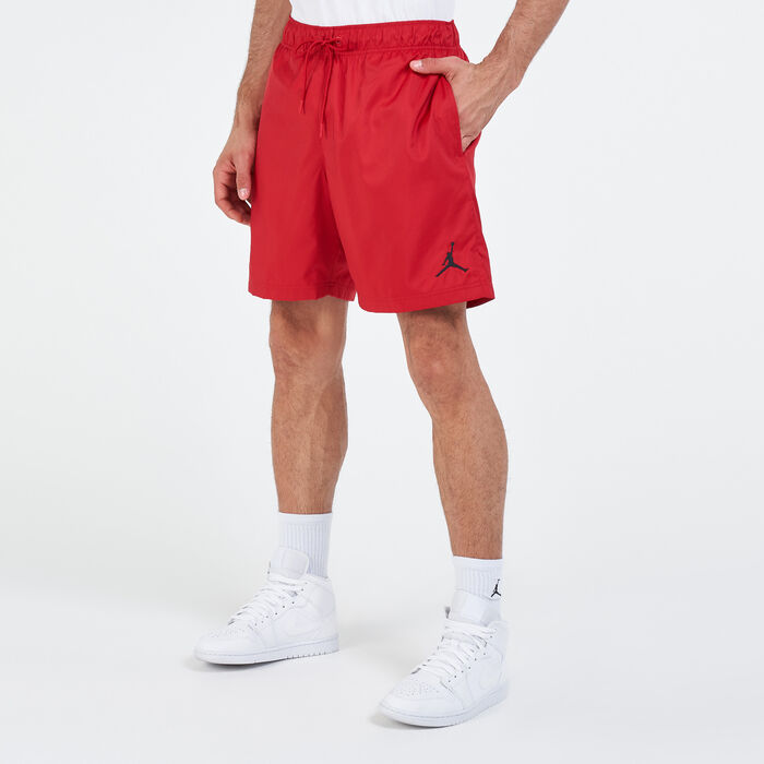 Jordan Men's Jumpman Poolside Shorts Red Jordan Men's Jumpman Poolside Shorts Red image number 0