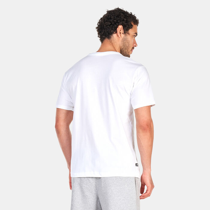 New Balance Men's Essentials Reimagined Graphic T-Shirt Green New Balance Men's Essentials Reimagined Graphic T-Shirt Green image number 1