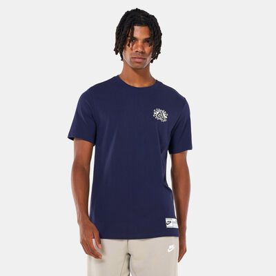 Nike Men's Giannis Premium Basketball T-Shirt Blue Nike Men's Giannis Premium Basketball T-Shirt Blue