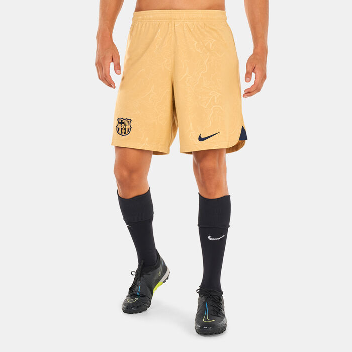 Nike Men's F.C. Barcelona Dri-FIT Stadium Away Football Shorts - 2022/23 Beige Nike Men's F.C. Barcelona Dri-FIT Stadium Away Football Shorts - 2022/23 Beige image number 0