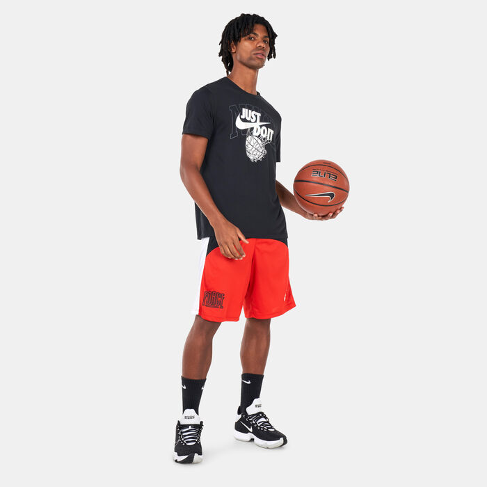 Nike Men's Dri-FIT 'Just Do It’ Basketball T-Shirt Black Nike Men's Dri-FIT 'Just Do It’ Basketball T-Shirt Black image number 2
