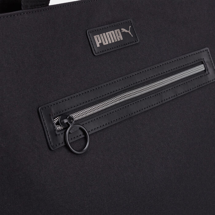 PUMA Women's Classics Large Tote Bag Black PUMA Women's Classics Large Tote Bag Black image number 3