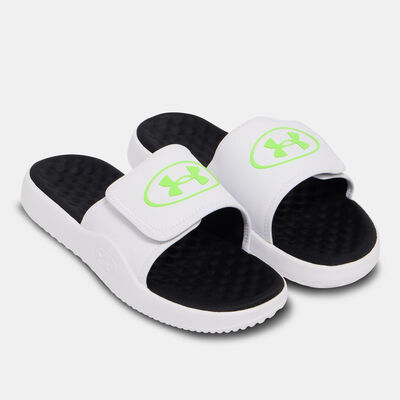 Under Armour Men's Ignite Pro 8 Slides White