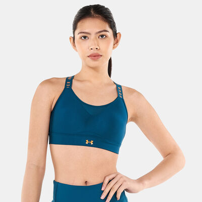 Under Armour Women's Infinity High-Support Training Sports Bra Green
