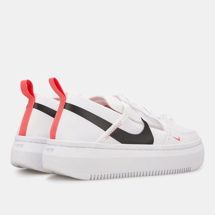 Nike Women's Court Vision Alta Shoe White image number 3