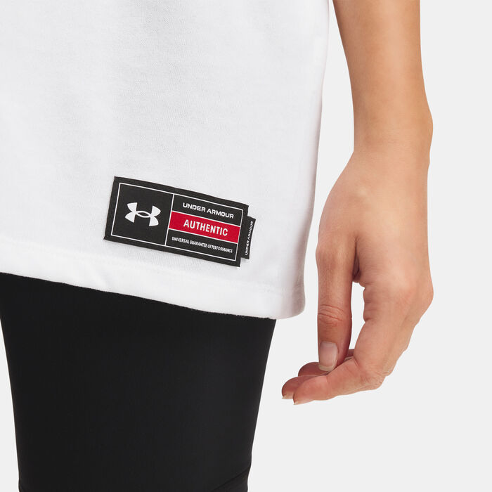 Under Armour Women's 96 Graphic T-Shirt White image number 2