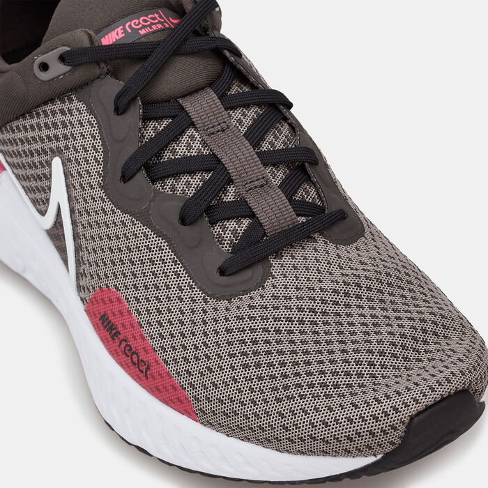 Nike Men's React Miler 3 Road Running Shoe Grey Nike Men's React Miler 3 Road Running Shoe Grey image number 5