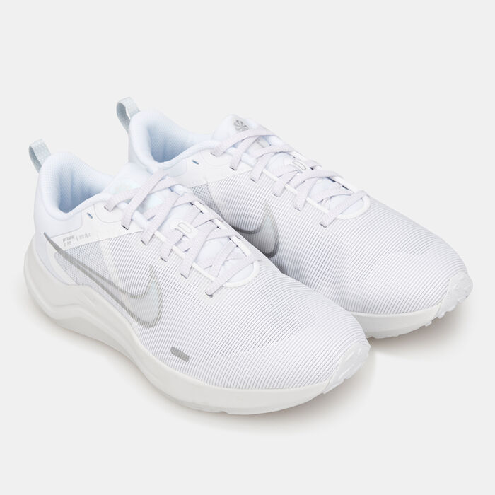 Nike Women's Downshifter 12 Road Running Shoe White image number 1