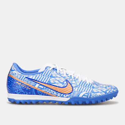 Nike Men's Zoom Mercurial Vapor 15 Academy CR7 Turf Football Shoe Blue