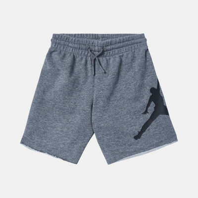 Jordan Kids' Jumpman Air Fleece Shorts (Younger Kids) Grey