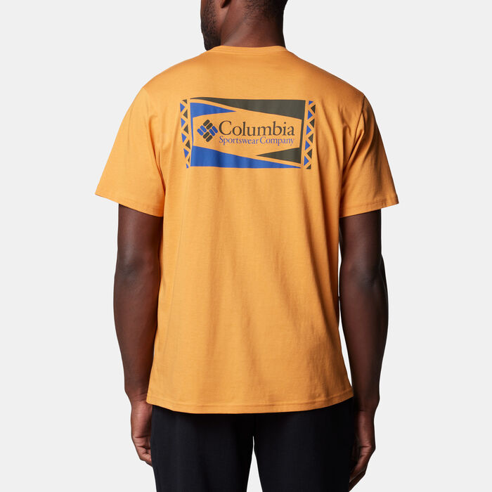 Columbia Men's North Cascades T-Shirt yellow image number 1