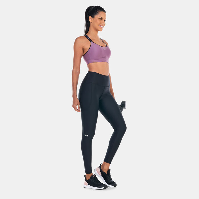 Under Armour Women's HeatGear® Evolved Graphic Leggings Black Under Armour Women's HeatGear® Evolved Graphic Leggings Black image number 2
