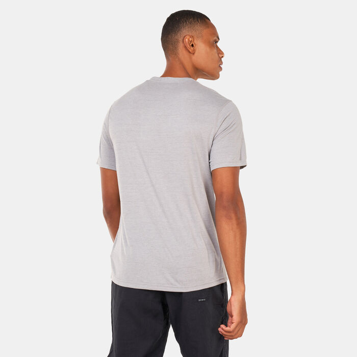 prAna Men's Prospect Heights T-Shirt Grey prAna Men's Prospect Heights T-Shirt Grey image number 1