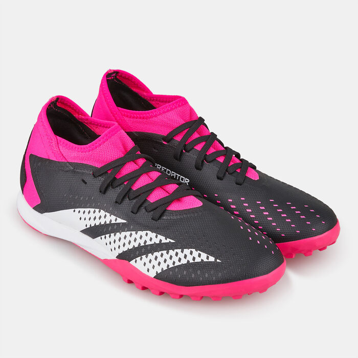 adidas Men's Predator Accuracy.3 Turf Ground Football Shoe Pink adidas Men's Predator Accuracy.3 Turf Ground Football Shoe Pink image number 1