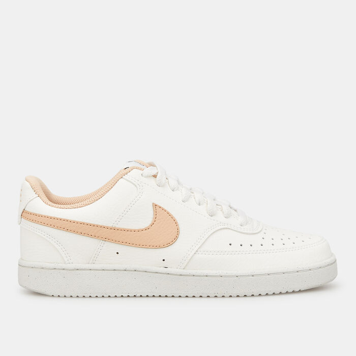 Nike Women's Court Vision Low Next Nature Shoes White Nike Women's Court Vision Low Next Nature Shoes White image number 0