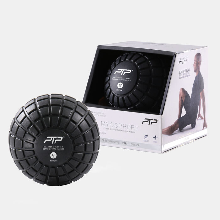 PTP Myosphere Deep Tissue Massage Ball Black PTP Myosphere Deep Tissue Massage Ball Black image number 0