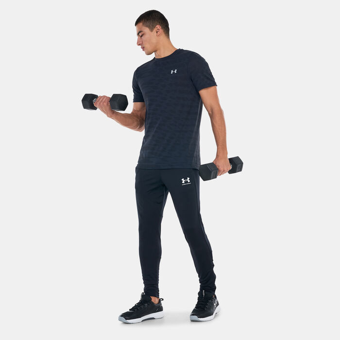 Under Armour Men's UA Seamless Novelty Training T-Shirt Black image number 2