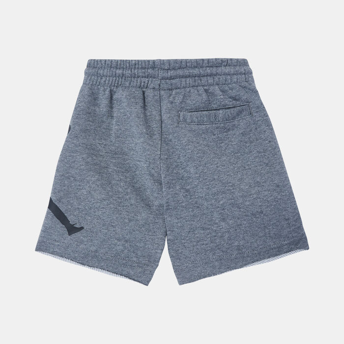 Jordan Kids' Jumpman Air Fleece Shorts (Younger Kids) Grey image number 1