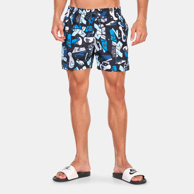 Nike Swim Men's Swim 5-Inch Volley Shorts Blue Nike Swim Men's Swim 5-Inch Volley Shorts Blue
