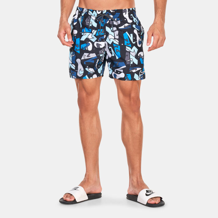 Nike Swim Men's Swim 5-Inch Volley Shorts Blue Nike Swim Men's Swim 5-Inch Volley Shorts Blue image number 0
