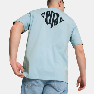 PUMA Men's Manchester City ftblCULTURE+ T-Shirt Grey