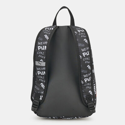 PUMA Kids' Phase Backpack (Small) Black