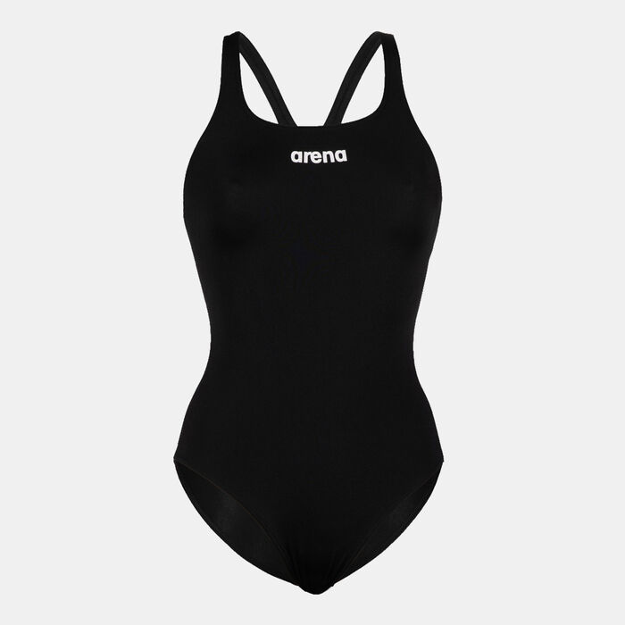 Arena Women's Pro Solid Team Swimsuit Black image number 0