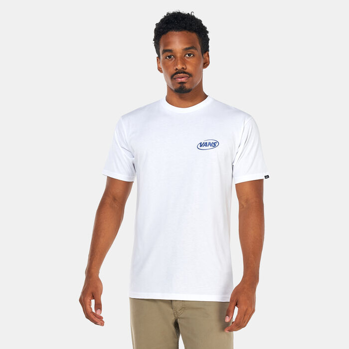 Vans Men's Hi Def Commercial T-Shirt White Vans Men's Hi Def Commercial T-Shirt White image number 0