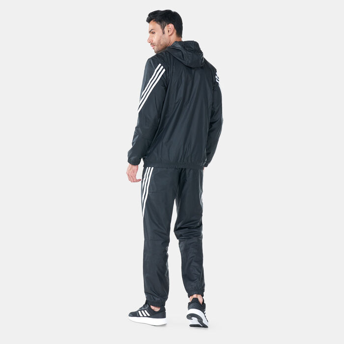 adidas Men's Sportswear Hooded Tracksuit Black adidas Men's Sportswear Hooded Tracksuit Black image number 1