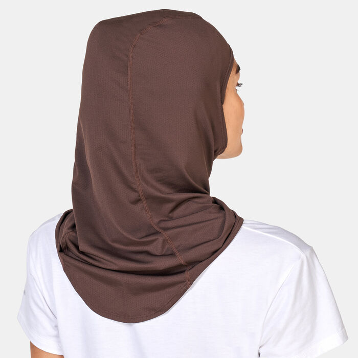 Nike Women's Pro 2.0 Hijab Brown image number 1