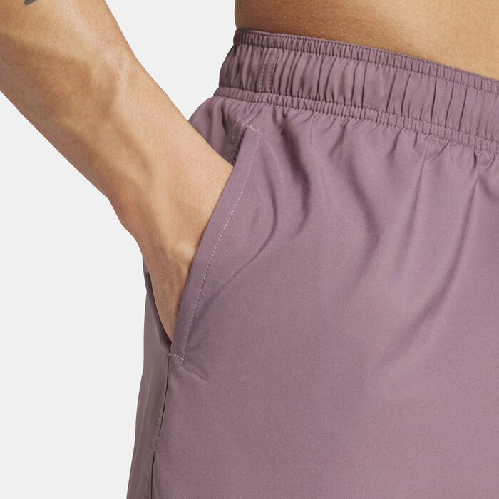 adidas Men's Solid CLX Swimming Shorts Black adidas Men's Solid CLX Swimming Shorts Black image number 4