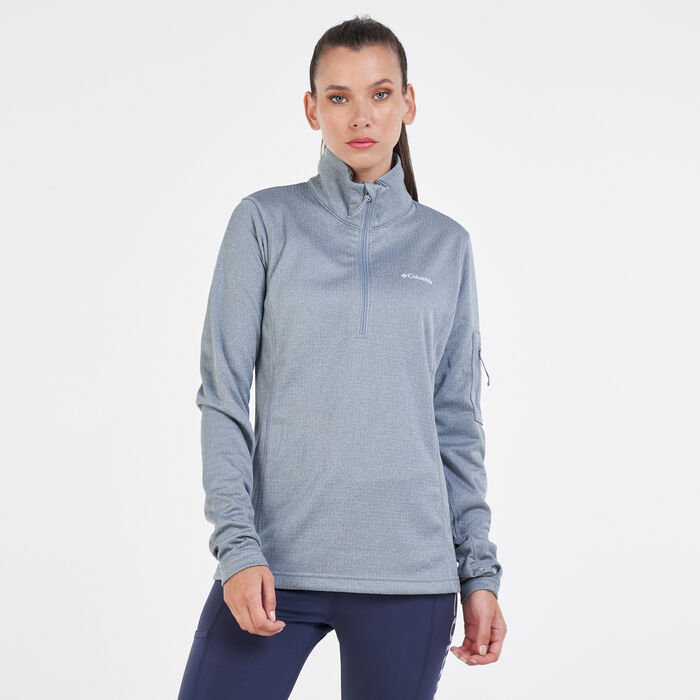 Columbia Women's Park View™ Grid Fleece Pullover Multi Columbia Women's Park View™ Grid Fleece Pullover Multi image number 0